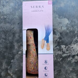 Serra Cork Flats with Multicolor Confetti